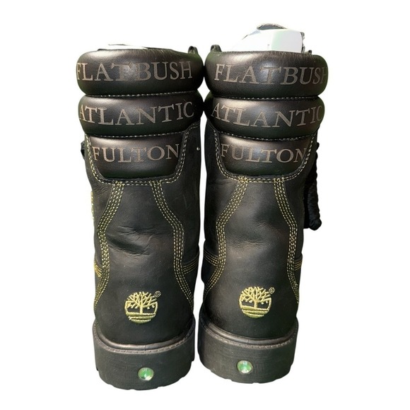 Timberland Wu-Tang Clan 40 Below Superboot Brooklyn Zoo Black Gold Men 9.5 57531